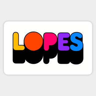 Show Your Support for the LOPES! Sticker